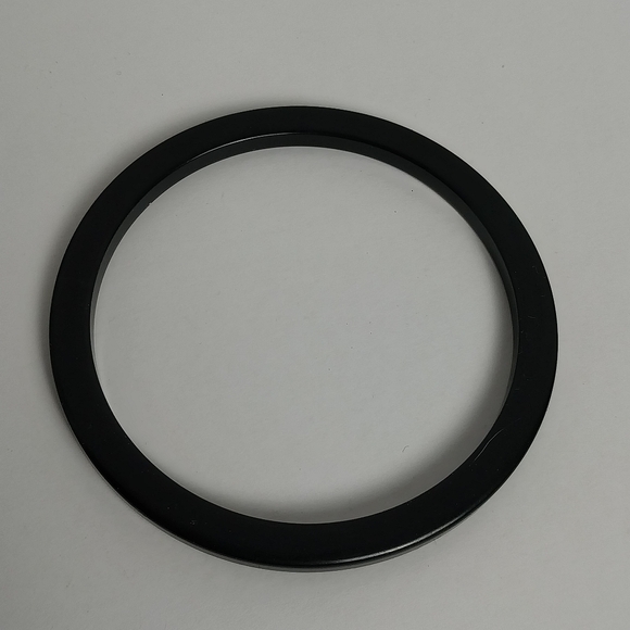 Vintage 2 Bakelite Bangle Bracelets Pair Marbled Red Black Set Tested - Picture 6 of 7